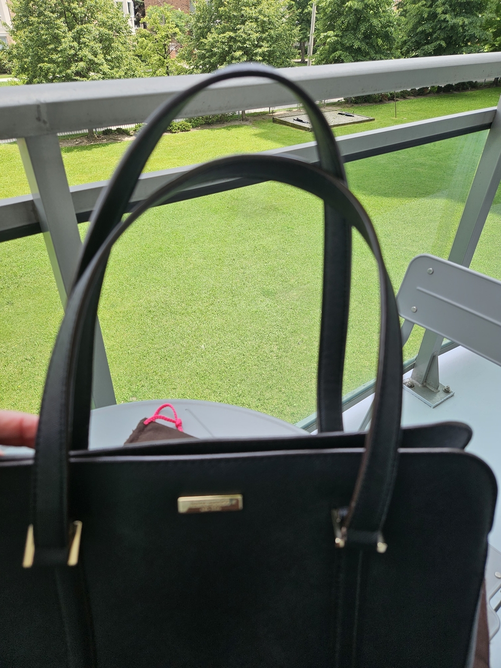 kate spade Black Leather Tote Bag - Picture 6 of 16